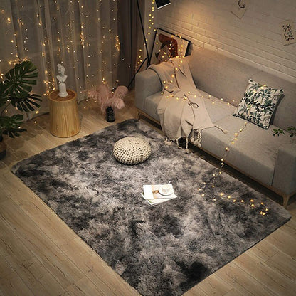 Luxuriously Soft Dark Grey 5x8 Shag Area Rug - Perfect for Bedrooms, Dorms, and Living Rooms - Non-Slip Fluffy Carpet for Ultimate Comfort